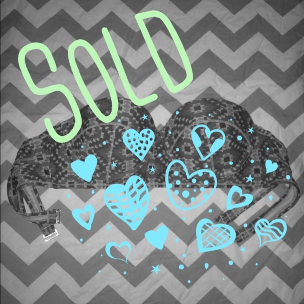 ❤️NWOT❤️ Adorable Aztec Print Bathing Suit Top
