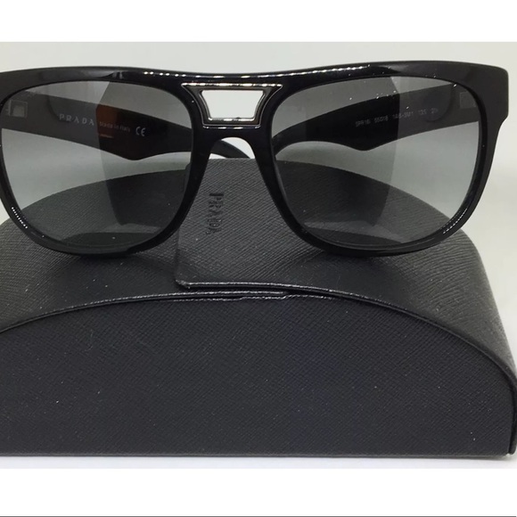 NEW PRADA SUNGLASSES AVIATORS #1AB-3M1. - Picture 7 of 9