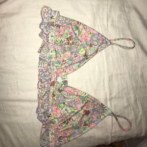 Victoria's Secret Floral Swim Top