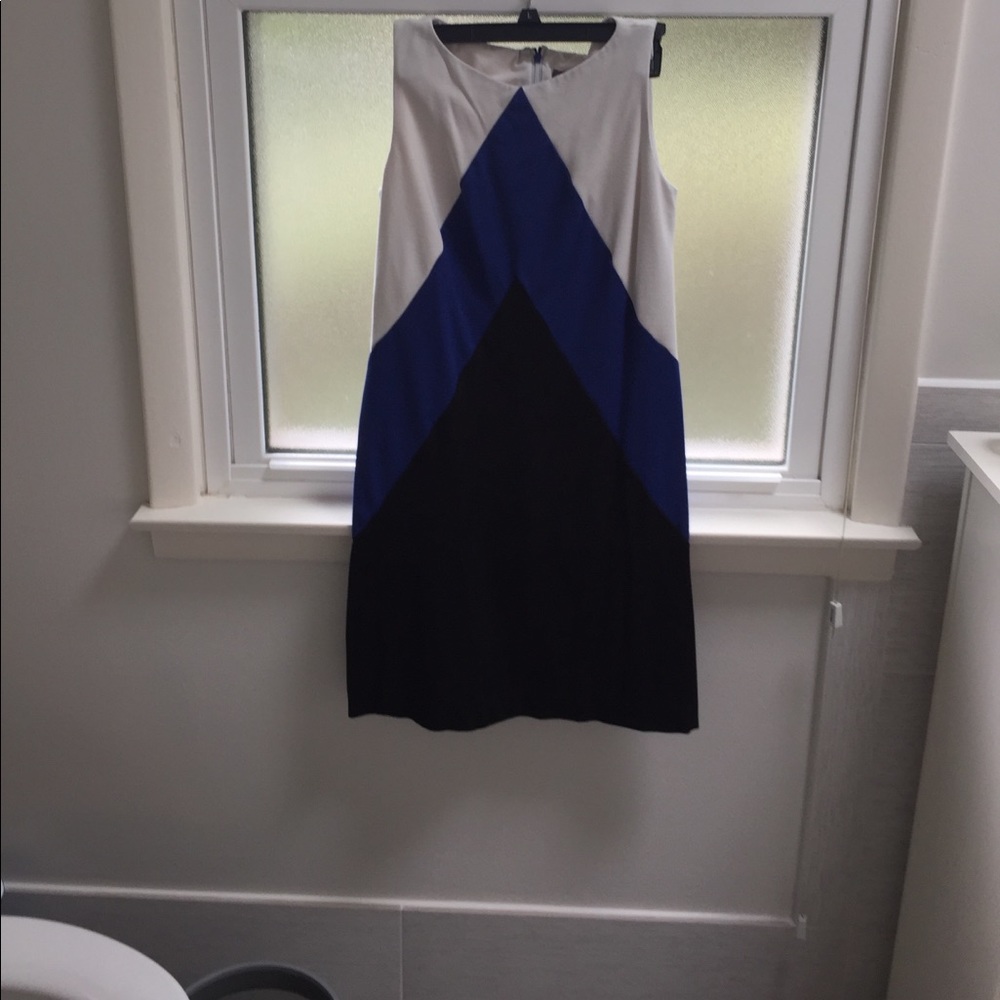 Ann Taylor size 0 color blocking dress