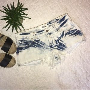 PINK Victoria Secret Acid Tie Dyed Shorts