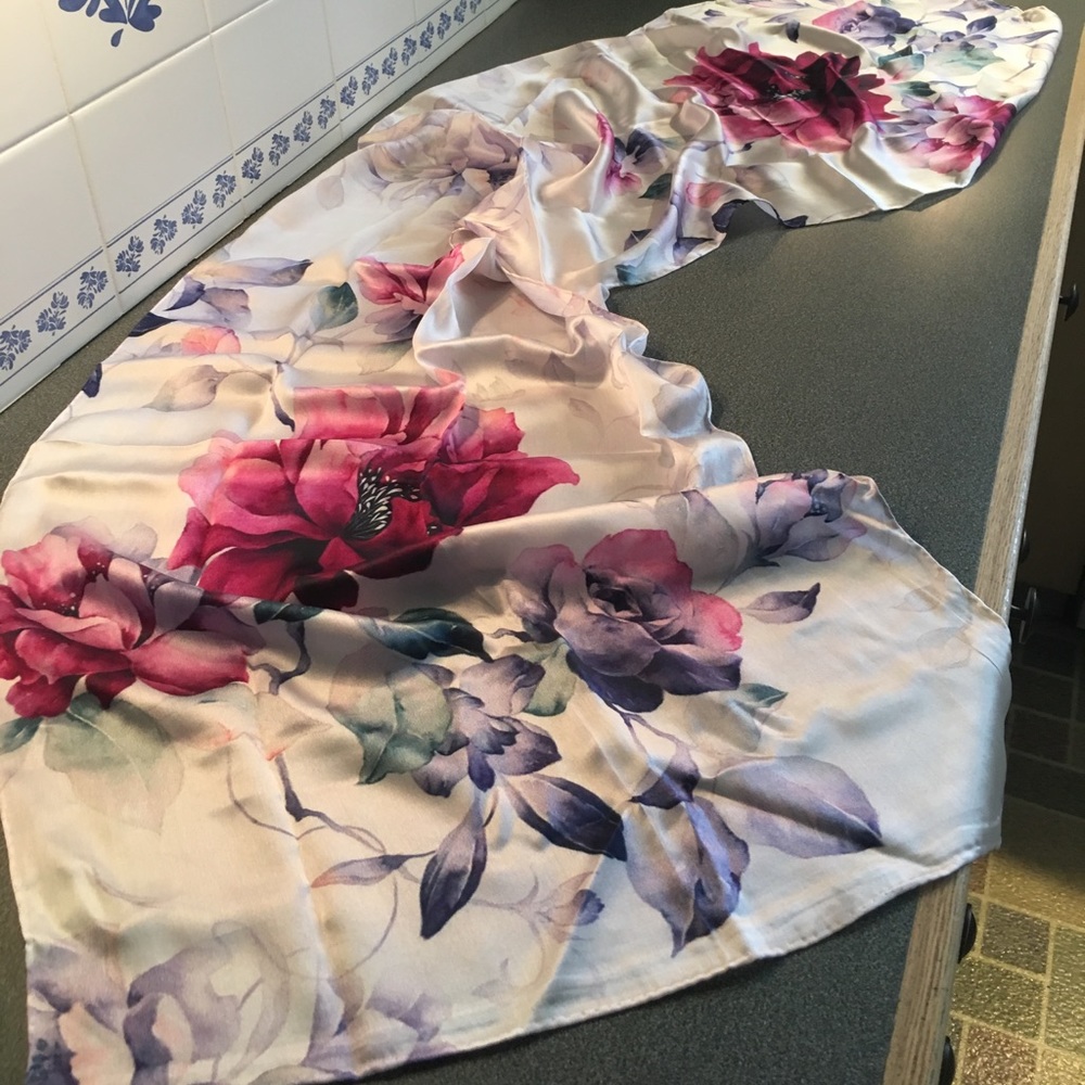 Italian silk scarf