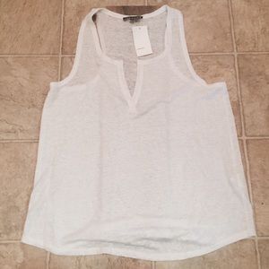 Vince Linen Tank NWT