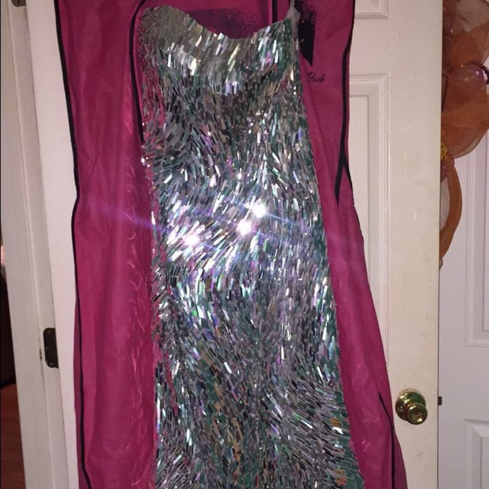 Sherri Hill Sequin Prom dress