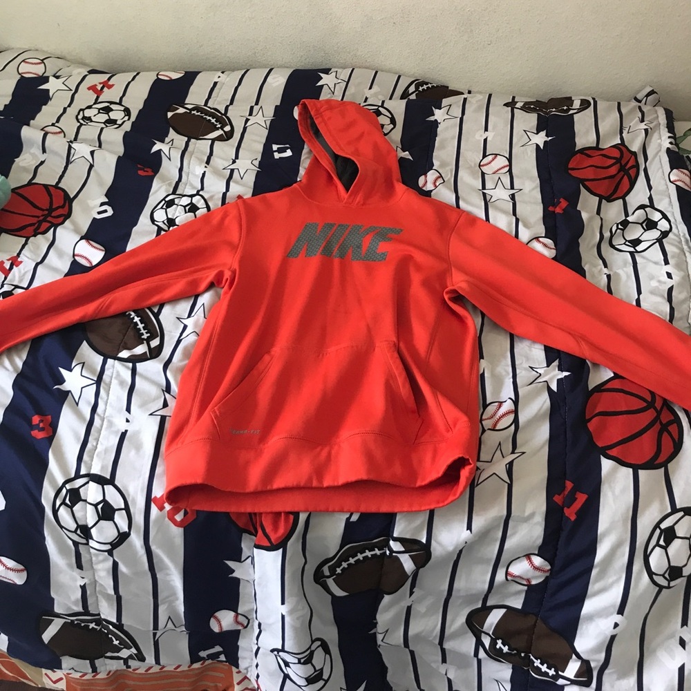 Orange Nike jacket