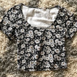 Sunflower crop top