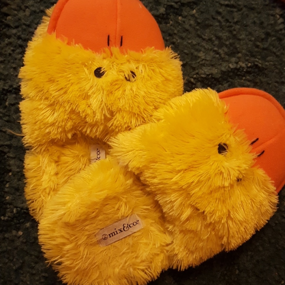 Cute duck slippers