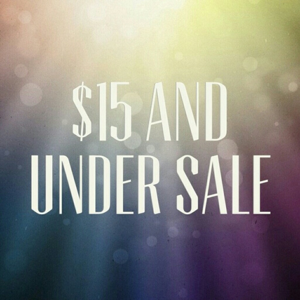 Bulk of my closet is under $15!!!