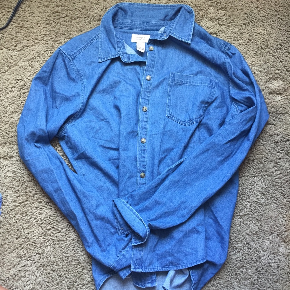denim button up