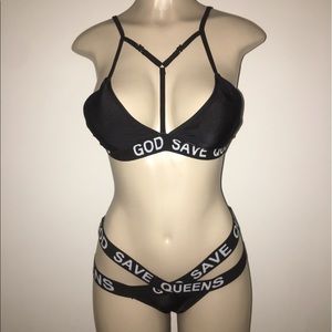 Bathing suit GOD SAVES QUEENS 💖