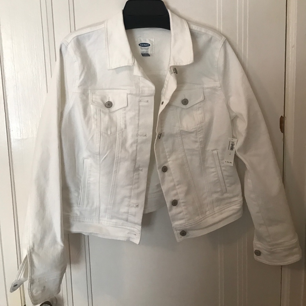 White Denim Jacket