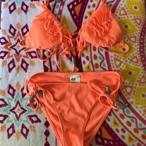 Two piece swim wear