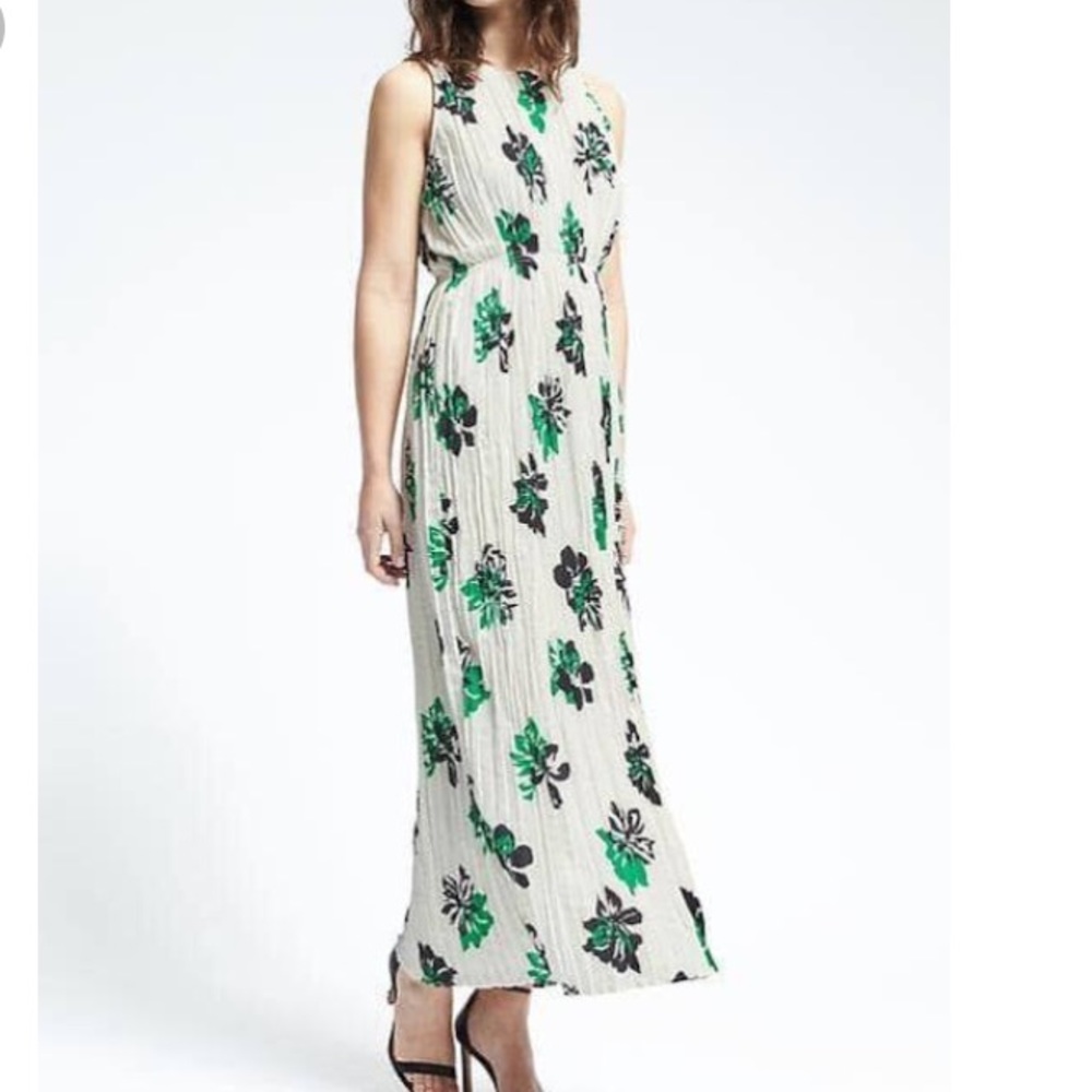 Banana republic floral print dress