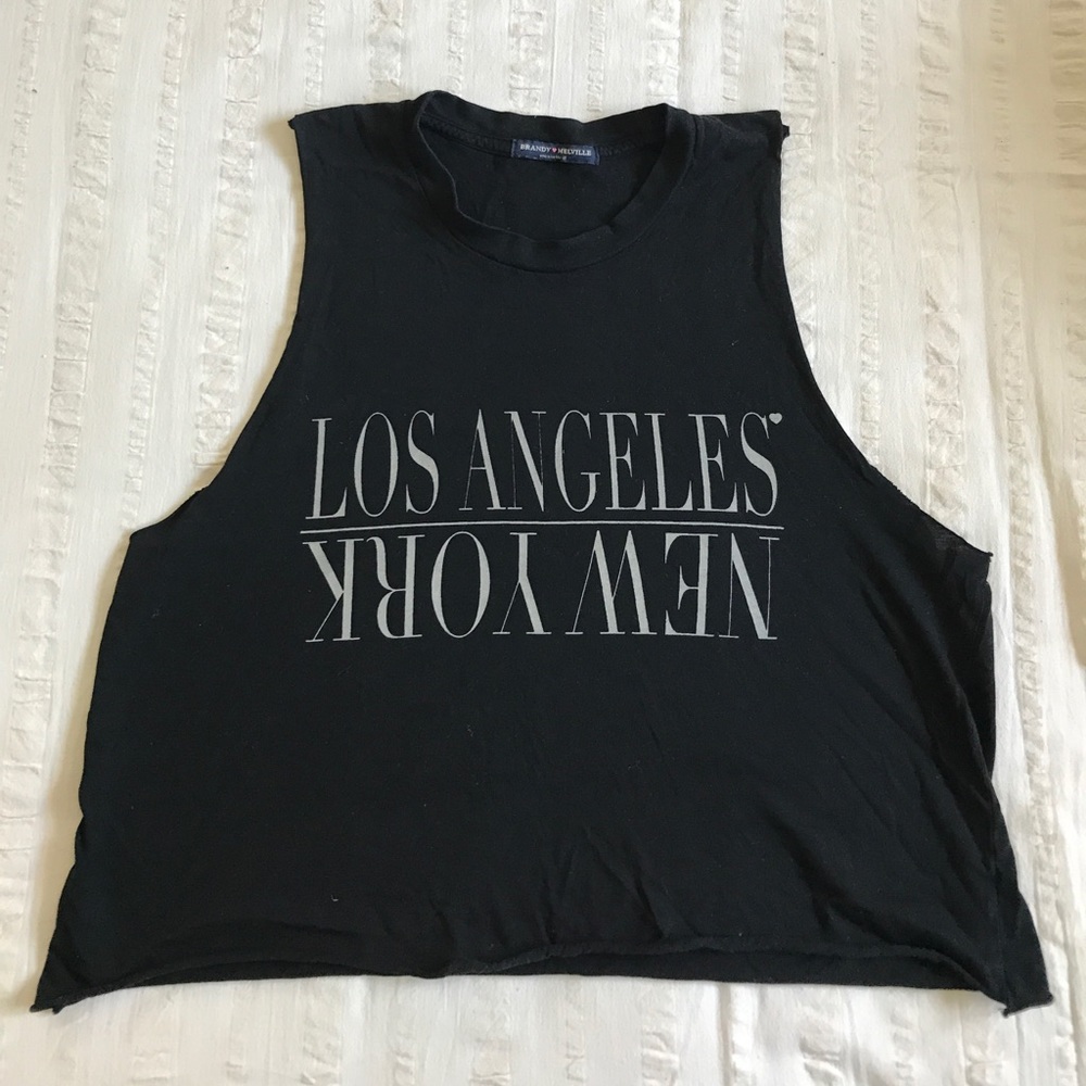 Brand Melville crop tank