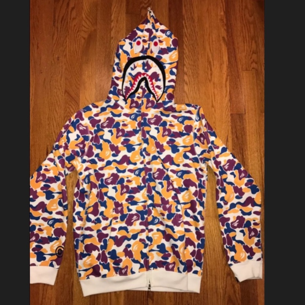 L.A City Camo Bape Hoodie 2009