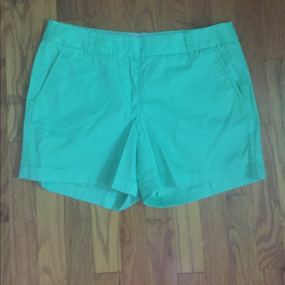 J. Crew green chinos