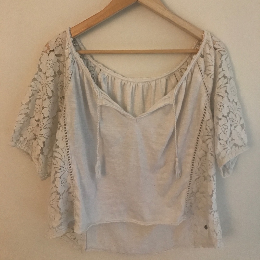 White Lace Top
