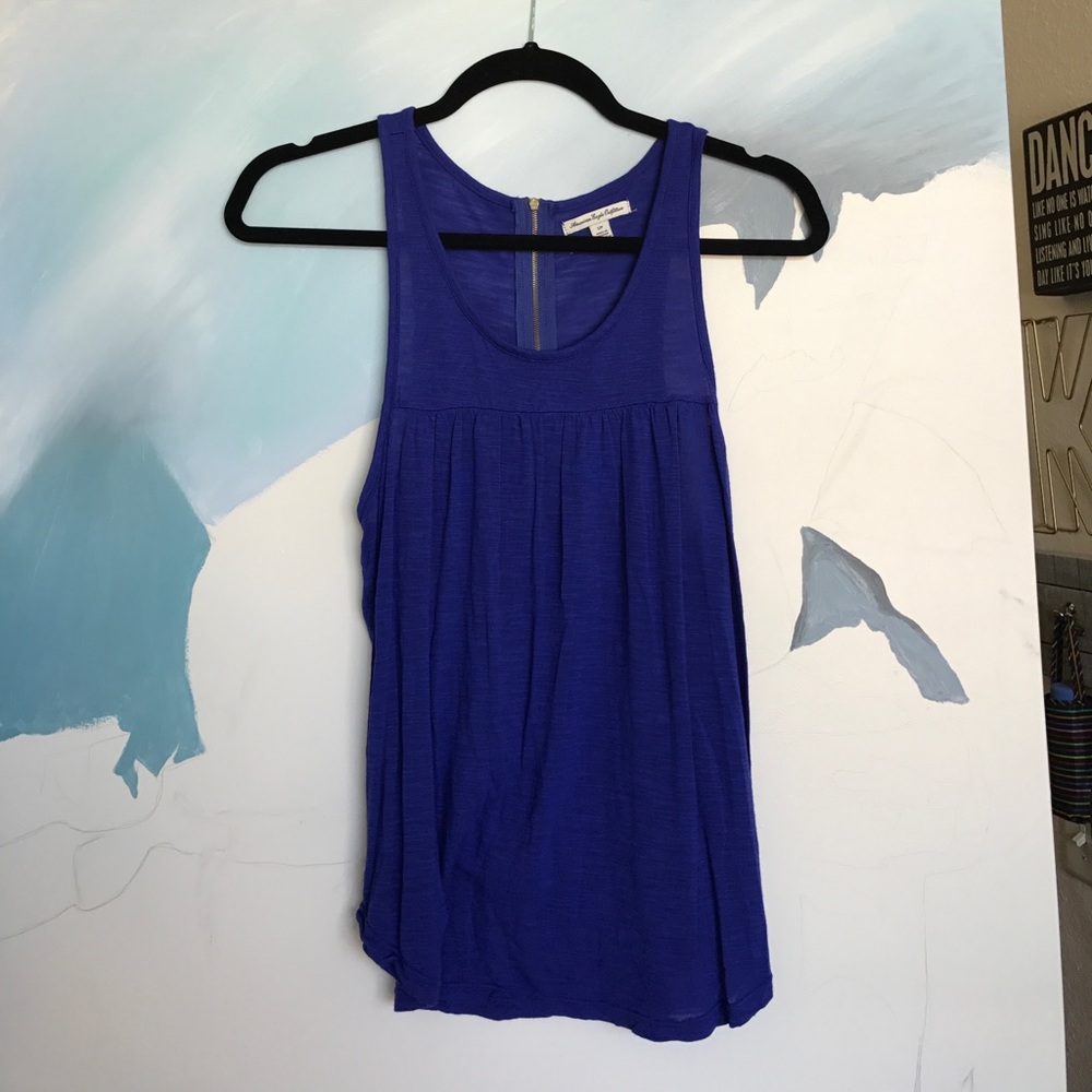 Royal blue tank