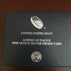 2015 American eagle one ounce silver proof coin