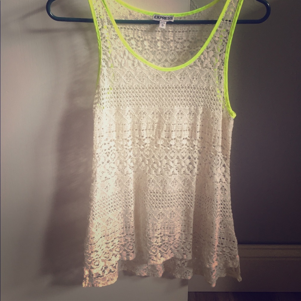 Express crochet tank