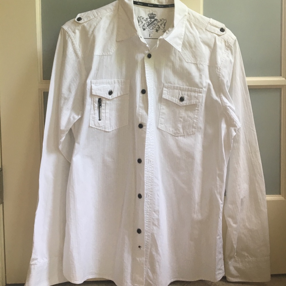 Men's Guess Button Down
