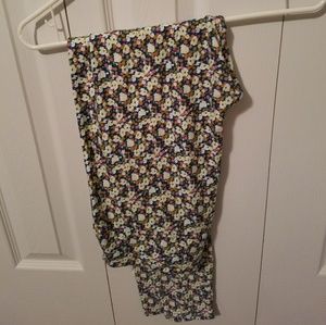 LulaRoe TC floral leggings - NEW!