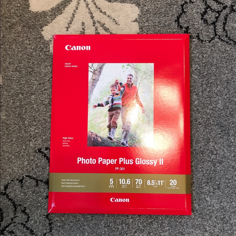 Canon photo paper plus glossy 11