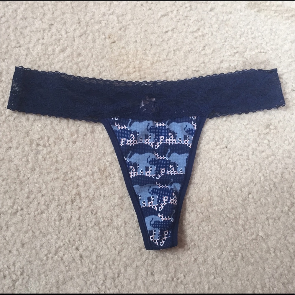 VS Blue Elephant Thong