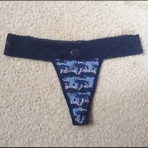 VS Blue Elephant Thong