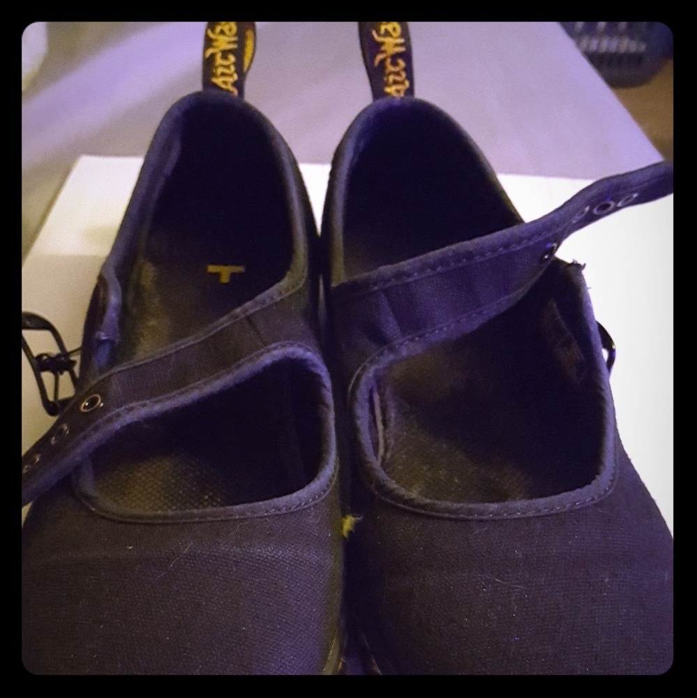 Dr Martens canvas maryjanes