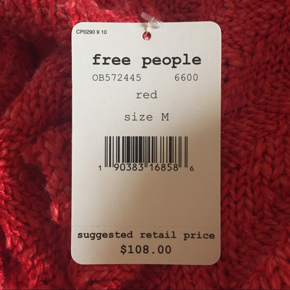 FREE PEOPLE CHEVRON SWEATER TANK - Picture 3 of 6