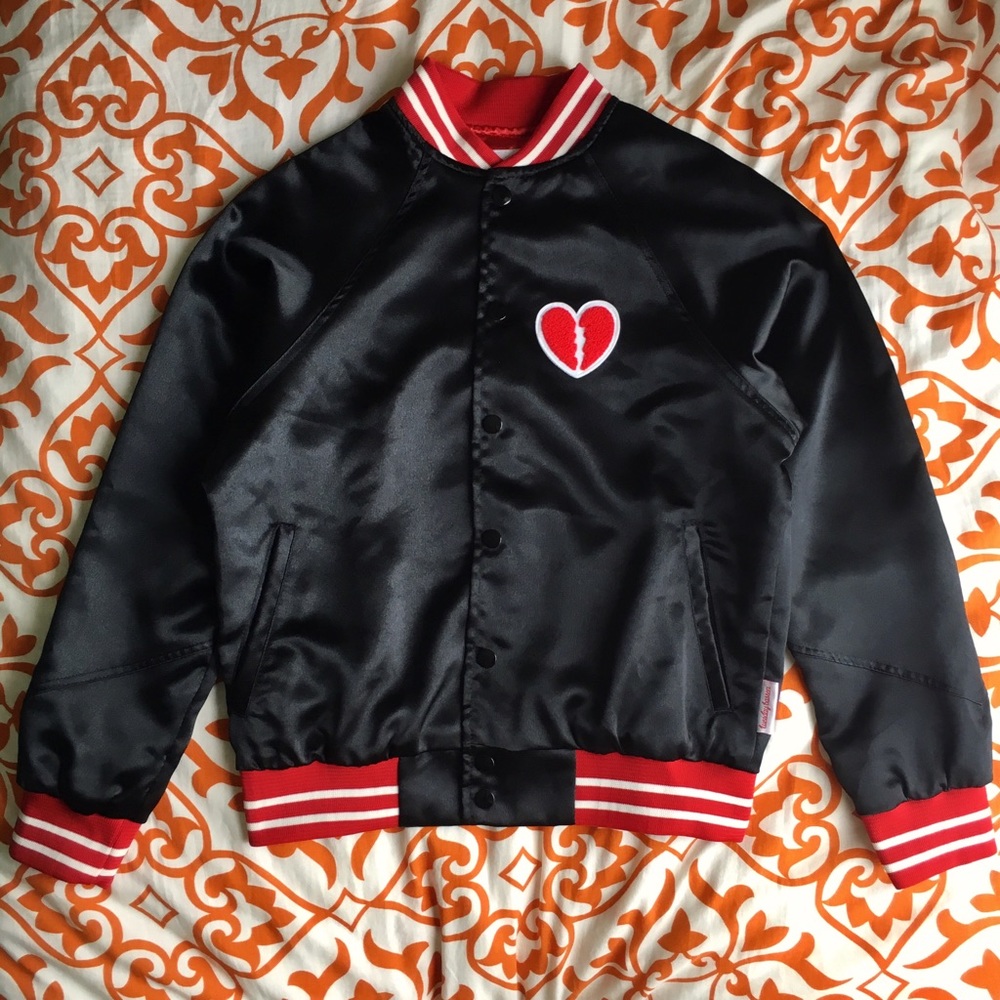 Tuesday Bassen Mixed Emotions Club Satin Jacket 💔