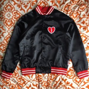 Tuesday Bassen Mixed Emotions Club Satin Jacket 💔