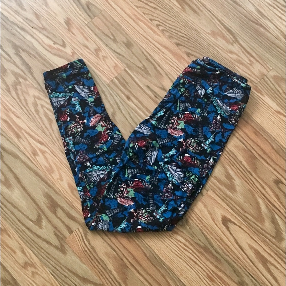 Lularoe leggings -landmarks/travel
