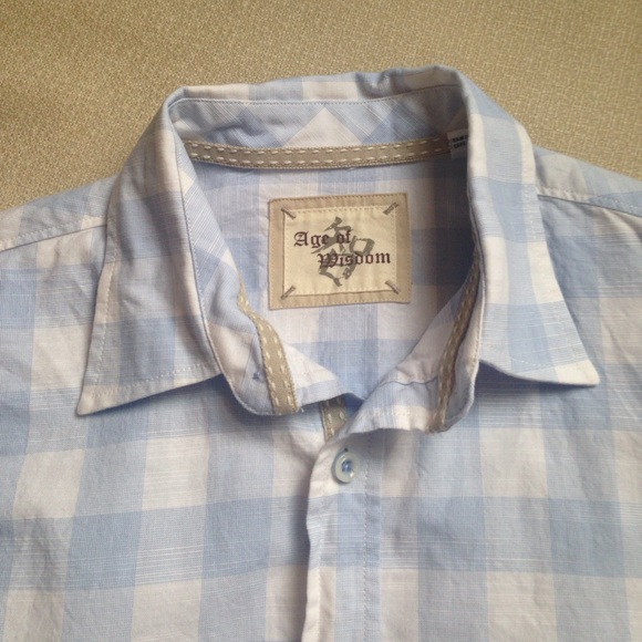 🌻 Age of Wisdom Mens' Casual Shirt - Picture 2 of 5
