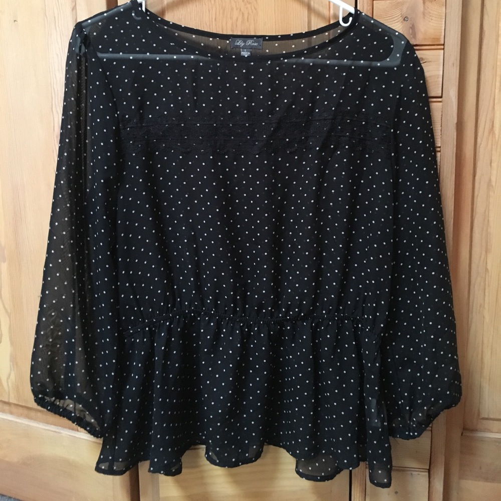 Polka Dot Blouse