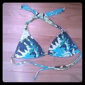 AEO Tropical Print Bikini Top