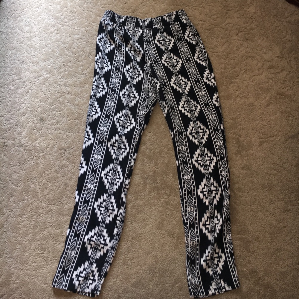 Soul Harmony Energy Aztec printed baggy pants