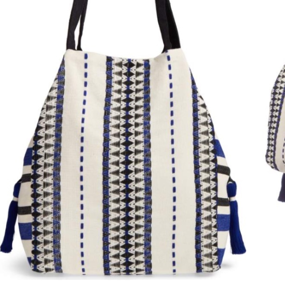 Mercado global beach bag handwoven