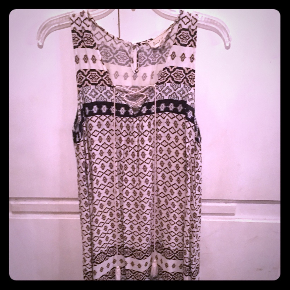 Lace up sixty's style dress