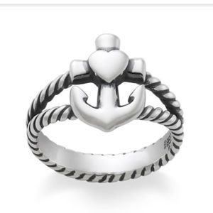 James Avery Faith, Hope & Love Twisted Rope Ring