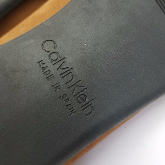 Vintage Calvin Klein Brown Suede Shoes Flats 10 - Picture 6 of 8