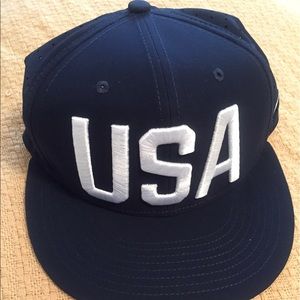 Nike Team USA perforated Snap-Back Cap
