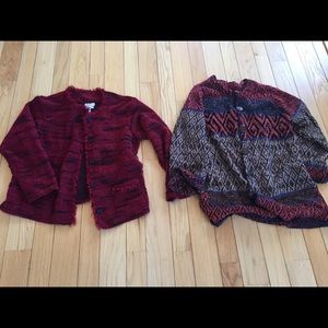 Two Coldwater Creek Woman's Sweaters