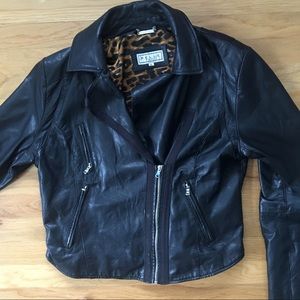 REAL LEATHER JACKET XL