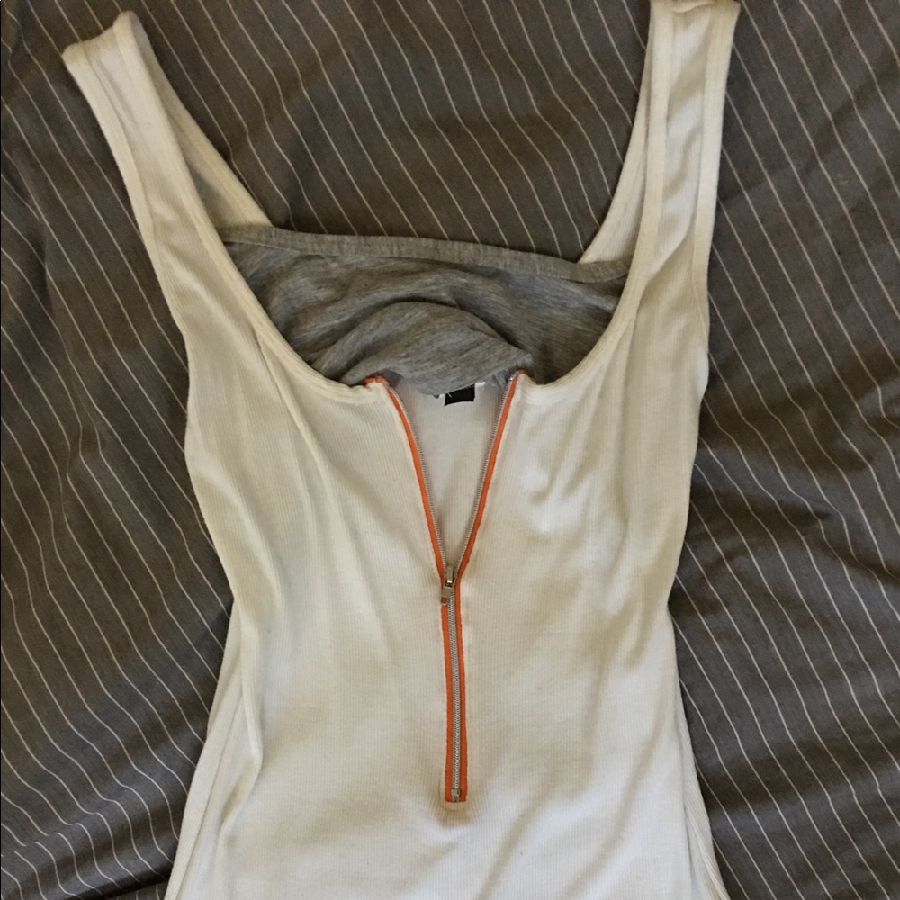 Maternity nursing tank