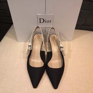 Dior shoe size 37 black color