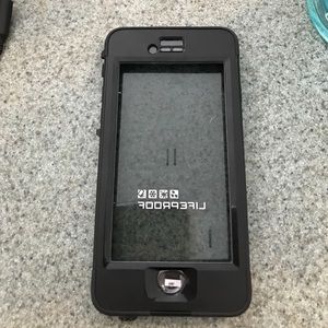 Black LifeProof Nuud for iPhone 6