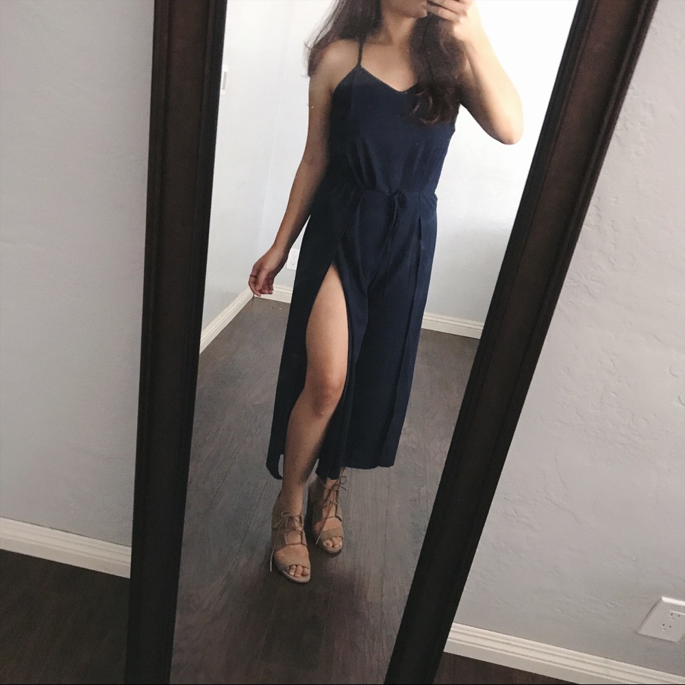 Blue Jumpsuit