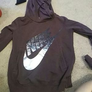 Purple nike hoodie